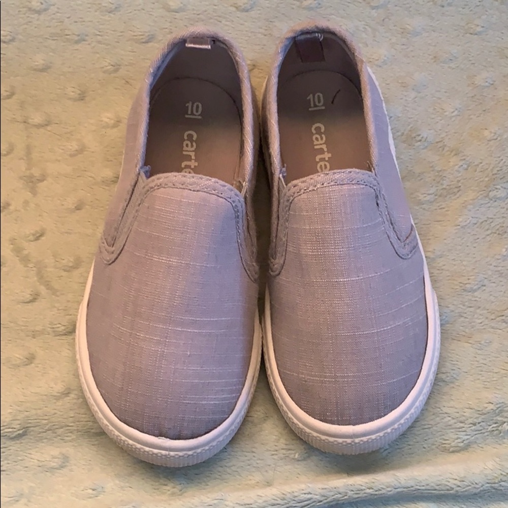 Carter’s slip on canvas shoes